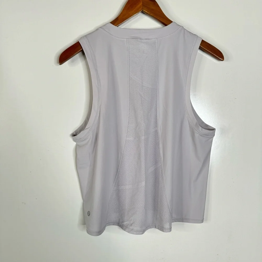 Lululemon Sheer Will Tank‎ Top Pulse Size 12